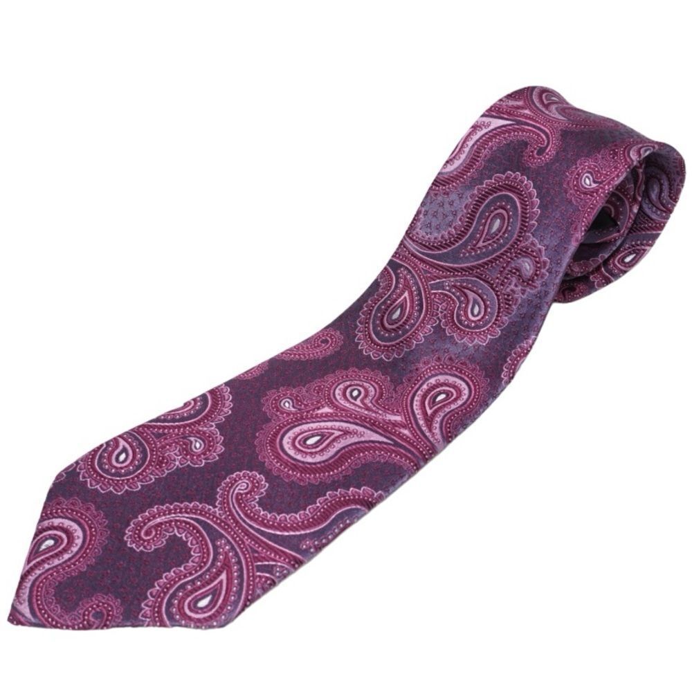 Sean John Silk Purple PaisleyTie